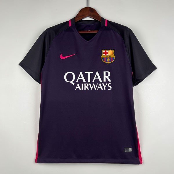 Tailandia Camiseta Barcelona Replica Segunda Ropa Retro 2016-2017